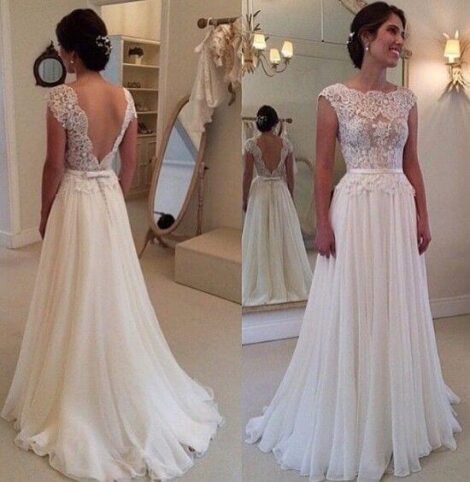 vestido de noiva com renda 1