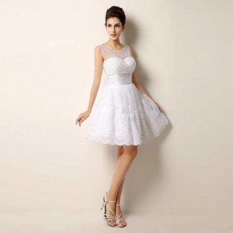 vestido de noiva curto 1